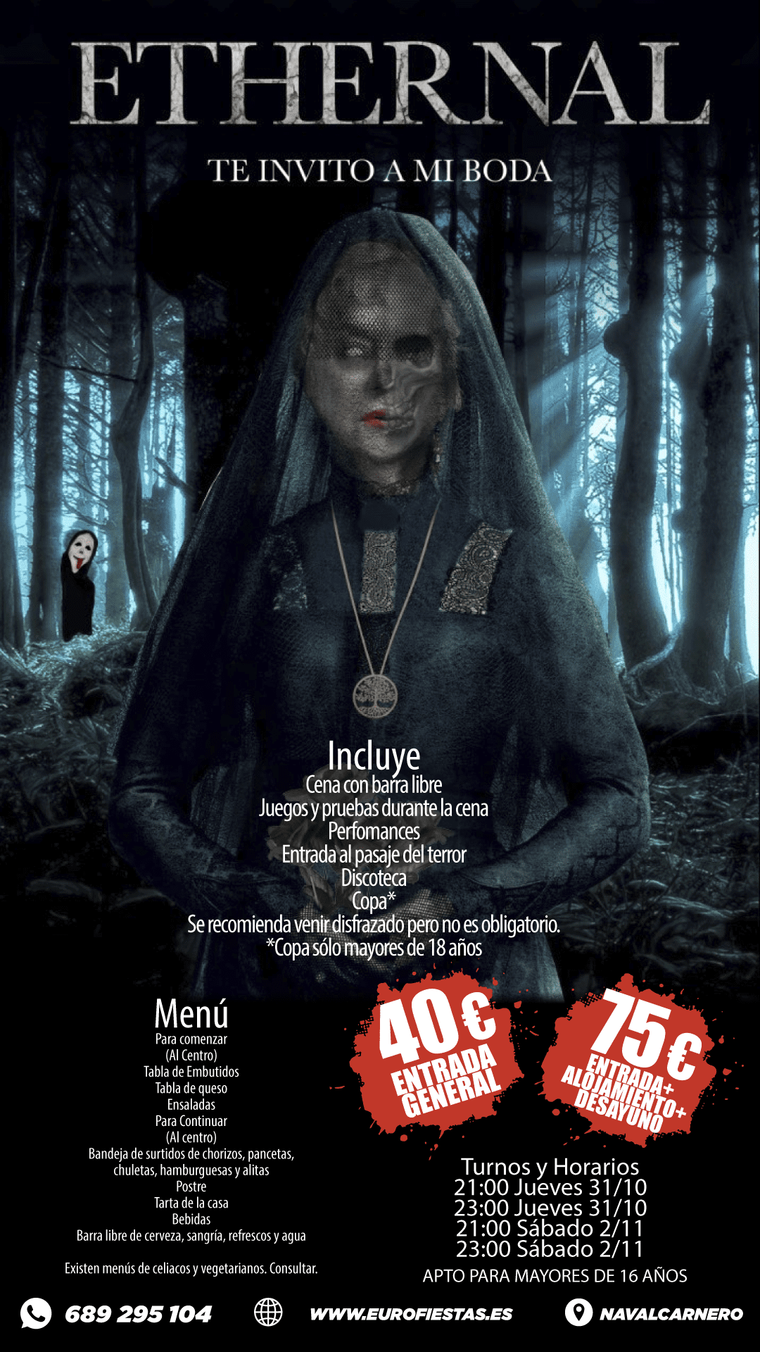 Halloween Madrid Los 15 Mejores Planes Tucena Com Cenas Originales